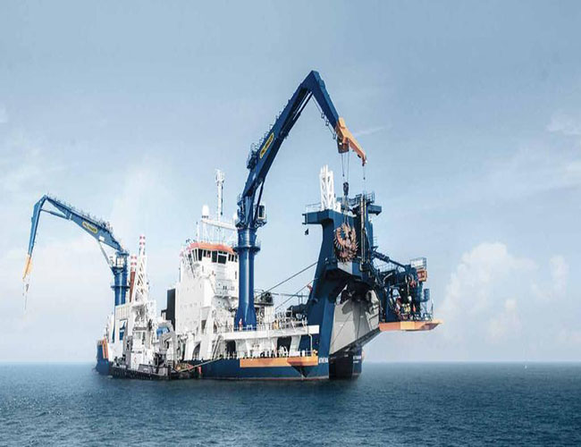 2.5t 22m hydraulischer Knöchel-teleskopischer Boom-Kran-Marineschiff-Plattform Crane.jpg 2.5t 22m Hydraulic Knuckle Telescopic Boom Crane Marine Ship Deck Crane.jpg