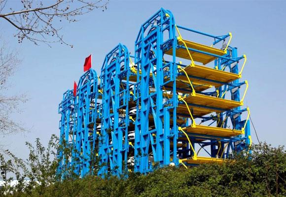 Vertikales Autoparksystem